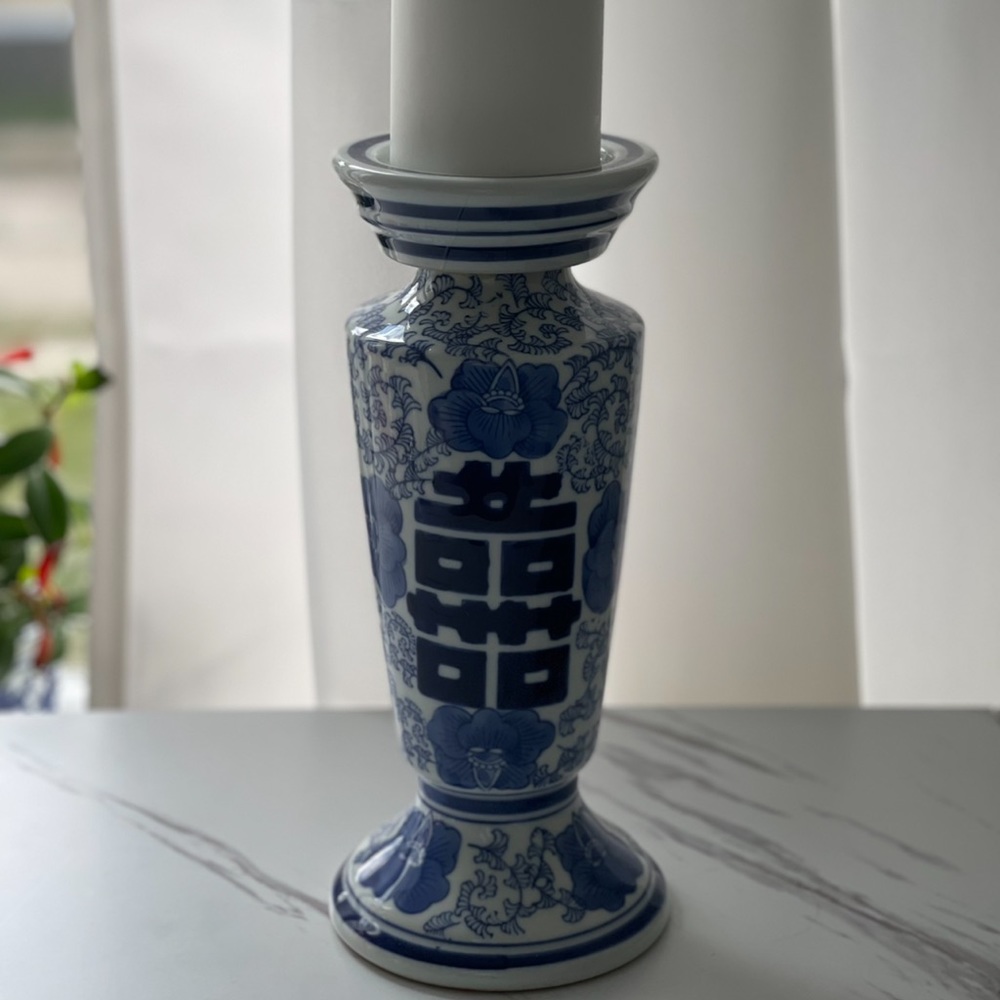 Chinoiserie Candle Stick Holder